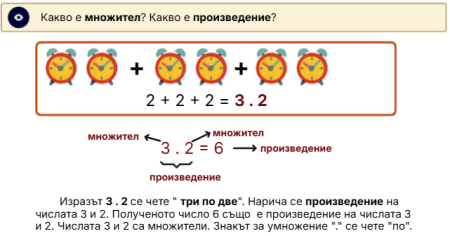 Произведение, множител